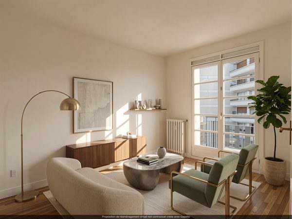 Appartement T3 vendu à Paris 20e